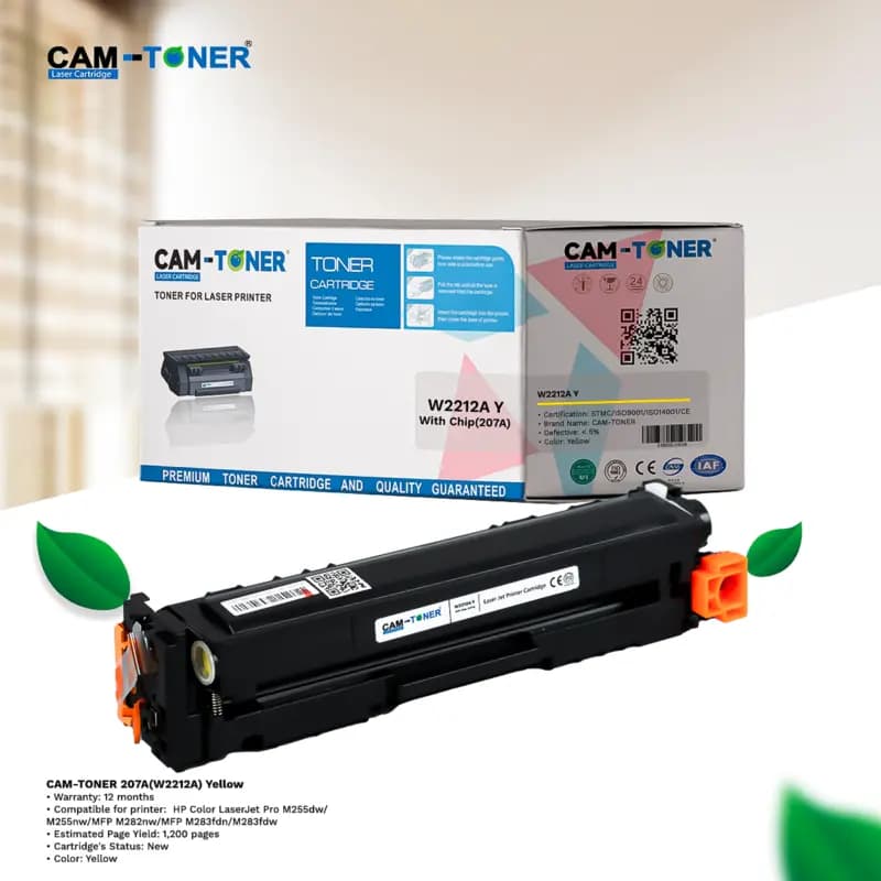 CAM-TONER 207A (W2212A) Yellow