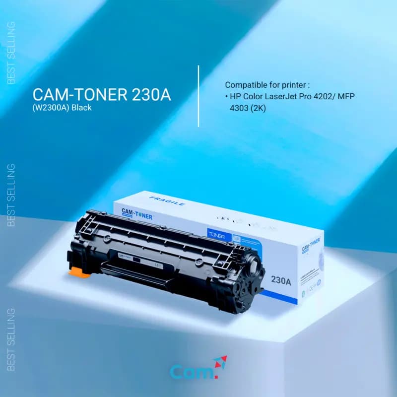 CAM-TONER 230A (W2300A) Black