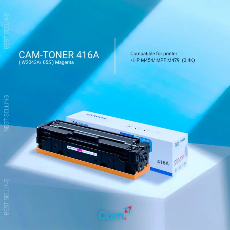 CAM-TONER 416A (W2043A) Magenta