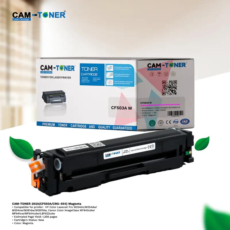 CAM-TONER 202A (CF503A/ CRG-054) Magenta
